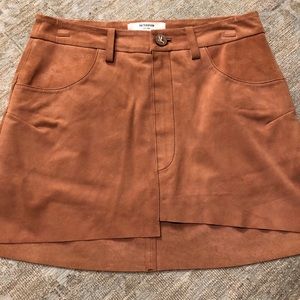 ONE TEASPOON | Suede Skirt - Sunset